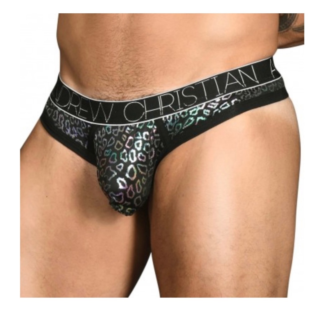ANDREW CHRISTIAN DISCO ANIMAL THONG